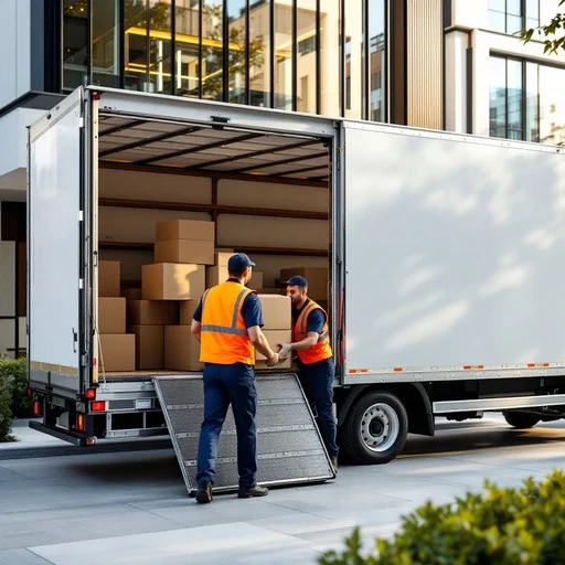 A Tiger Mover team member conducts a free site survey to give an accurate moving quote.