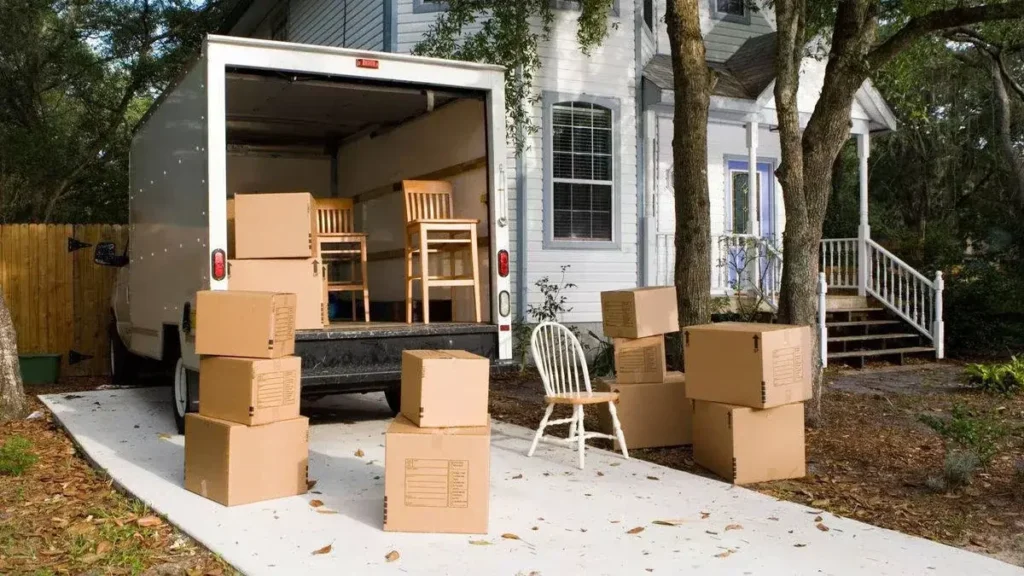 Tiger Mover team packing, transporting, and assembling furniture during a full-service move in Abu Dhabi
