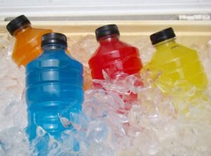 Water and snacks during summer move