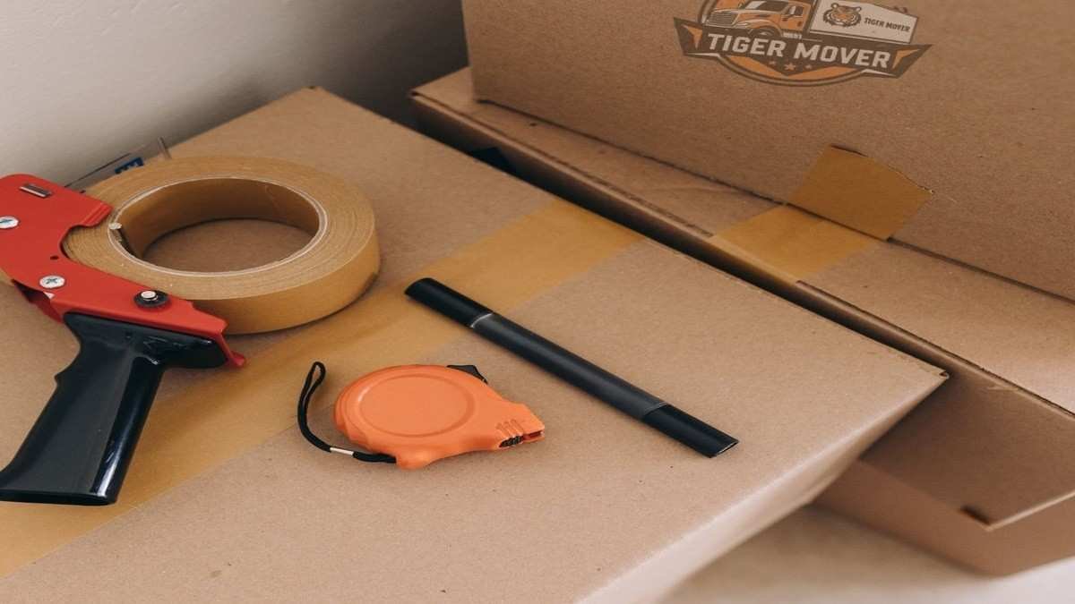 High-quality packing materials used by Tiger Movers in Abu Dhabi