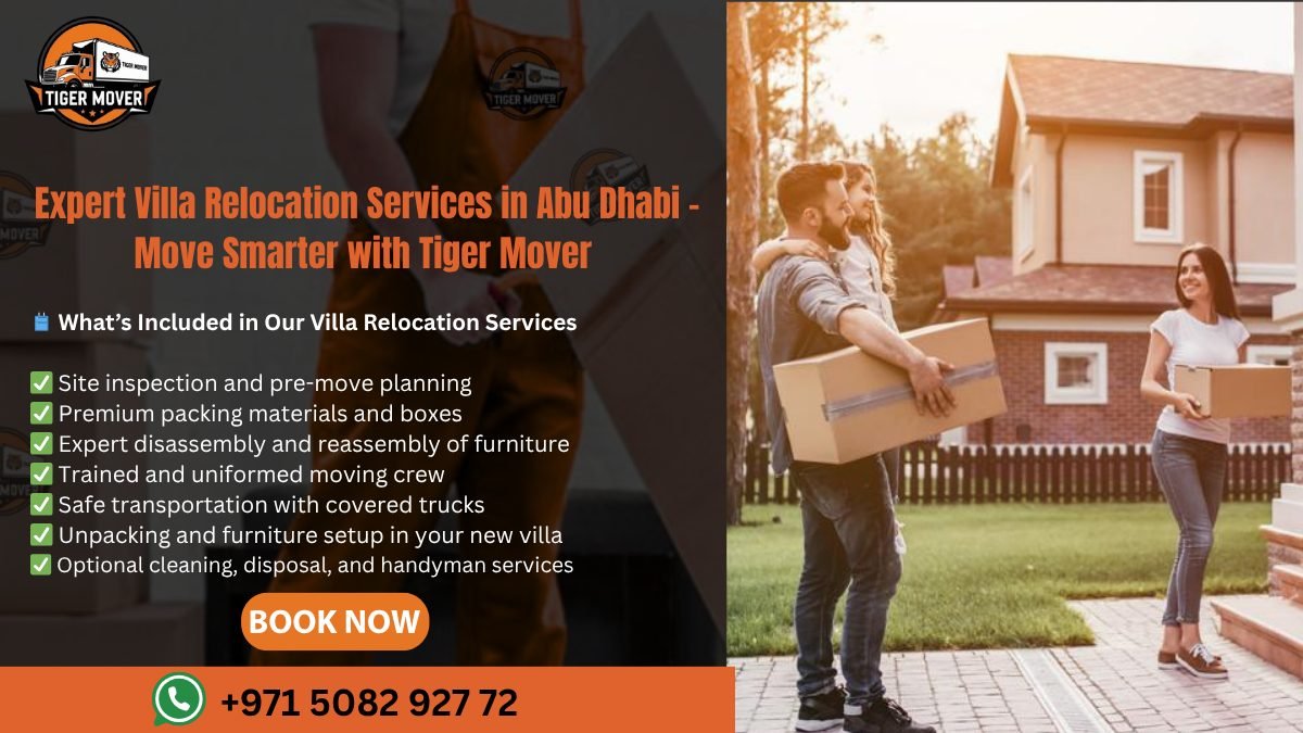 Trained movers packing a villa living room with boxes and wrapping materials