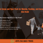 Tiger Mover team providing professional moving, packing, relocation, storage, and cargo services in Abu Dhabi, UAE.